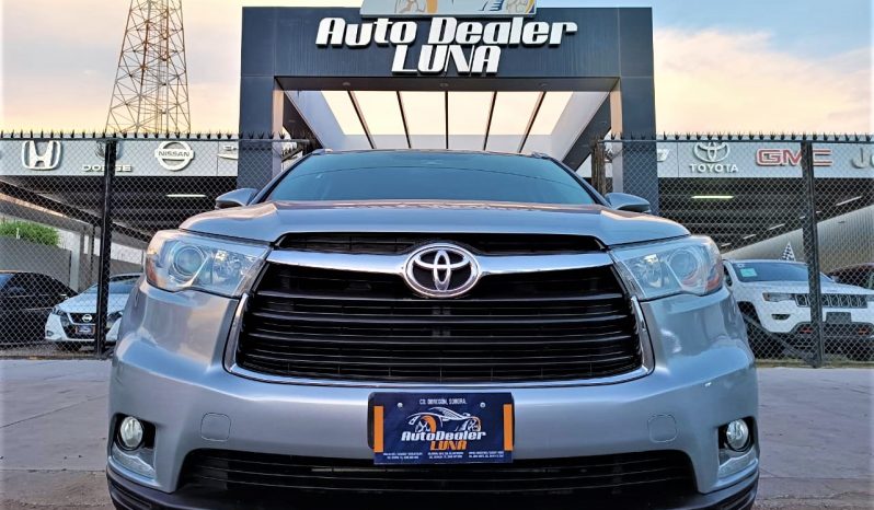 Toyota Highlander Limited 2014 lleno