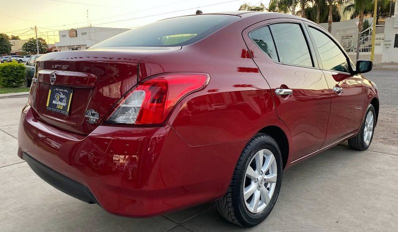 Nissan Versa Sense 2019 lleno