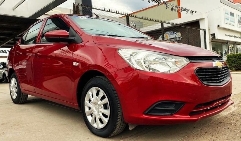 Chevrolet-Aveo-Ls-Aut-2018-Rojo-1